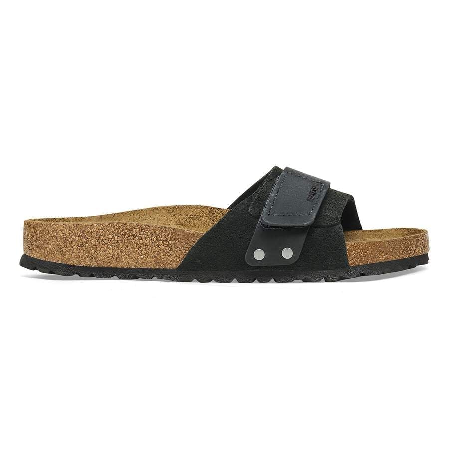 Oita Nubuck Leather/Suede - Black