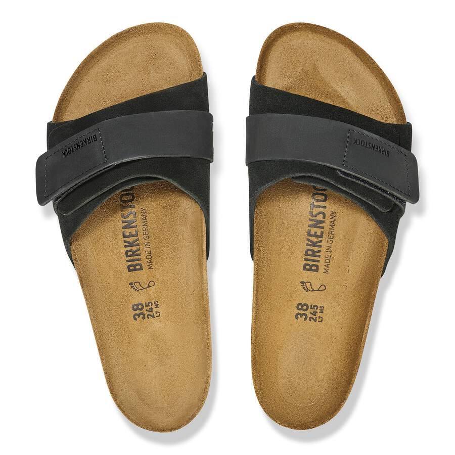 Oita Nubuck Leather/Suede - Black