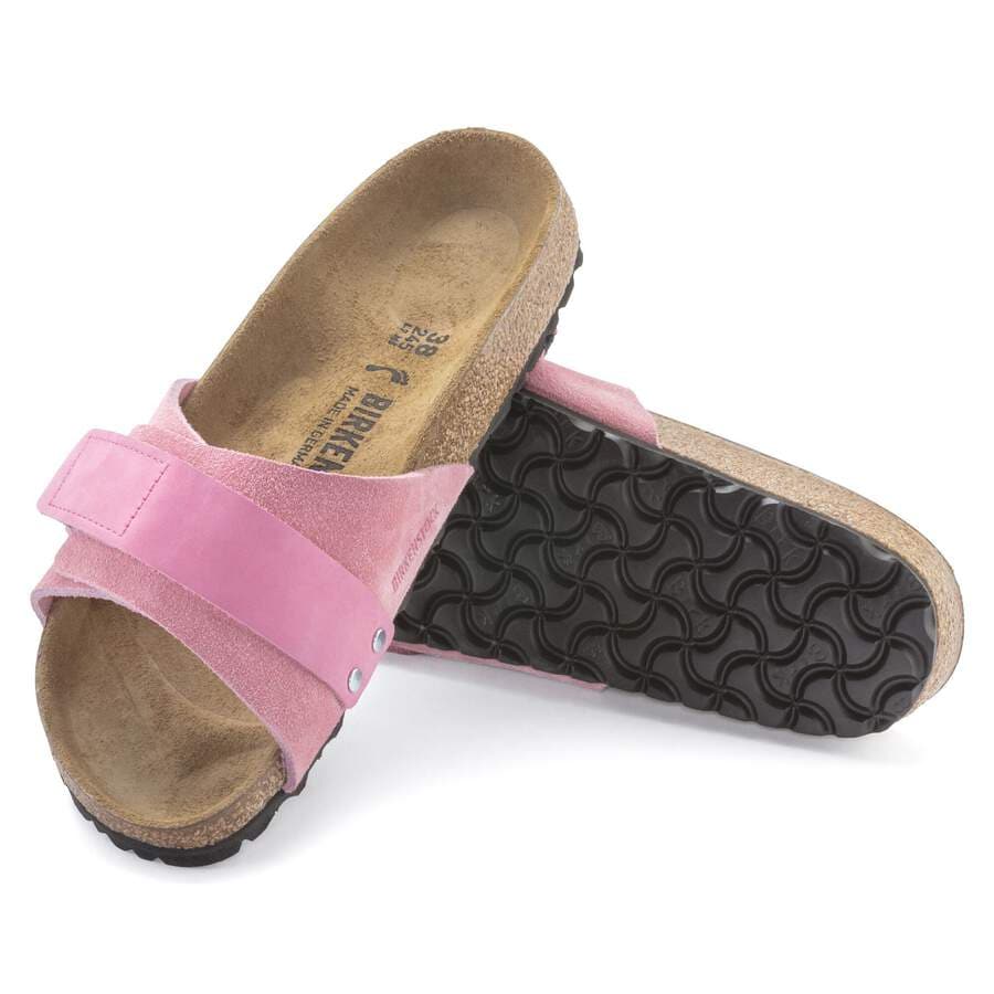 Oita Nubuck Leather/Suede - Candy Pink