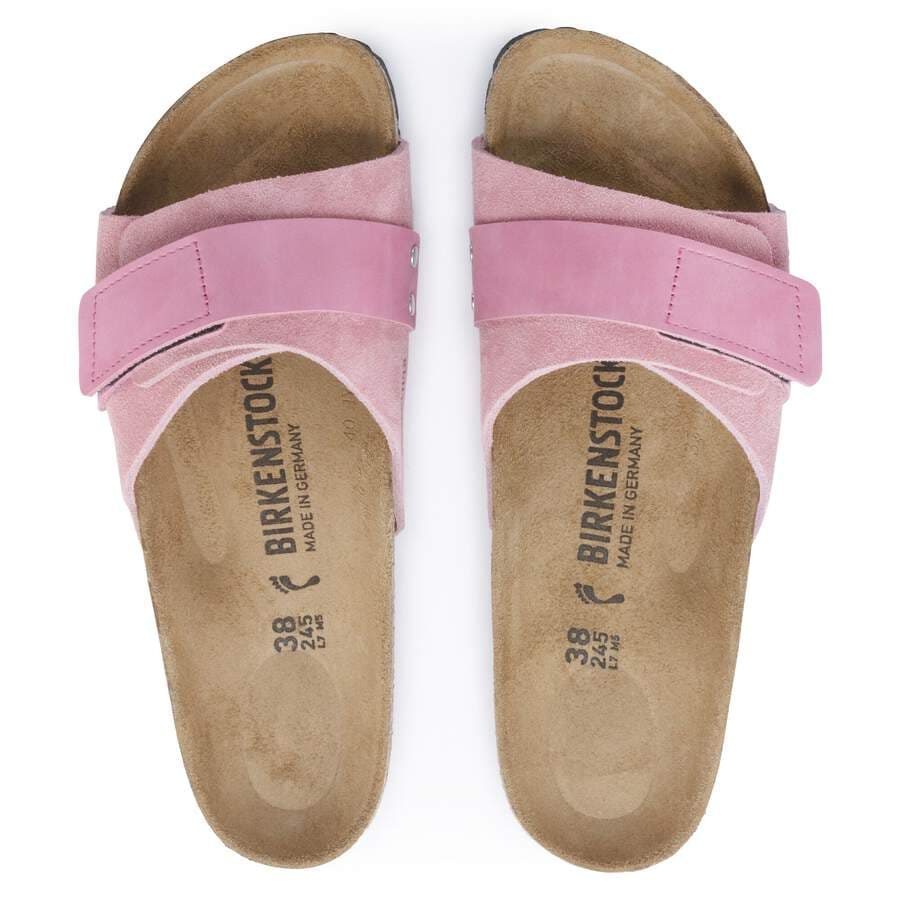 Oita Nubuck Leather/Suede - Candy Pink