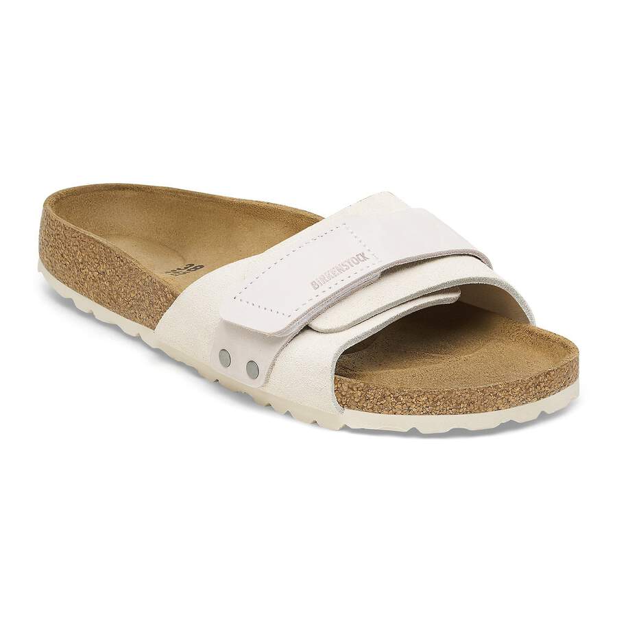 Oita Nubuck Leather/Suede - Antique White