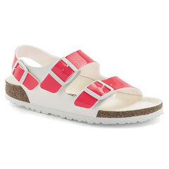 Milano BS Birko-Flor Patent - Neon Pink/White Patent