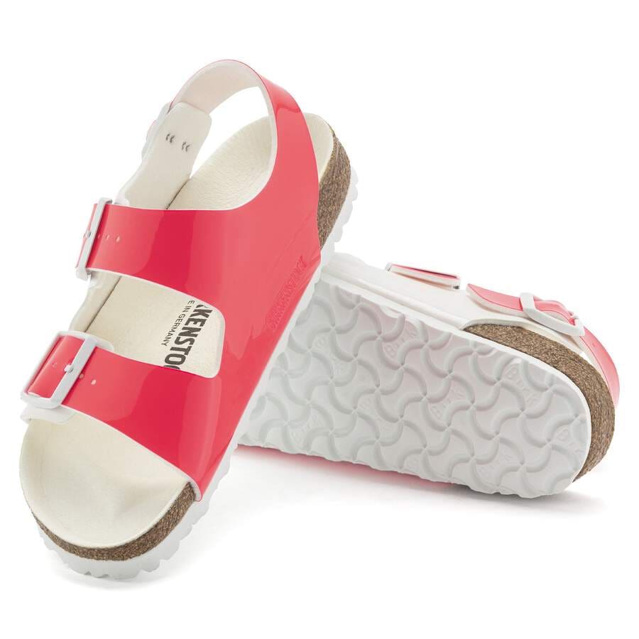 Milano BS Birko-Flor Patent - Neon Pink/White Patent
