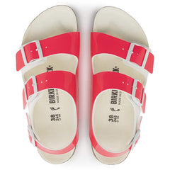 Milano BS Birko-Flor Patent - Neon Pink/White Patent