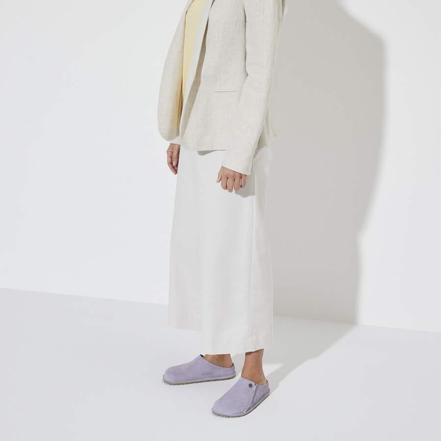 Zermatt Premium Suede Leather - Purple Fog
