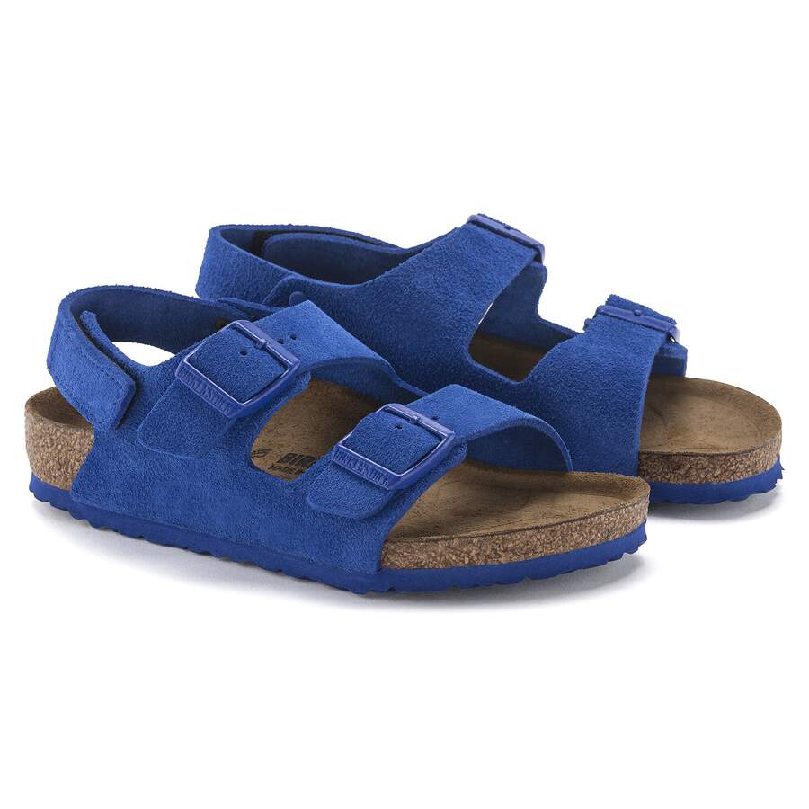 Milano HL Suede Kids Suede Leather - Ultra Blue