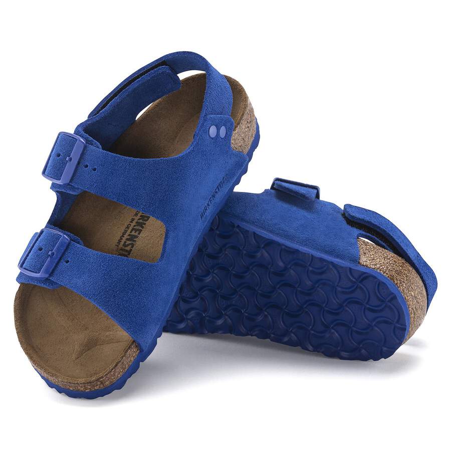 Milano HL Suede Kids Suede Leather - Ultra Blue