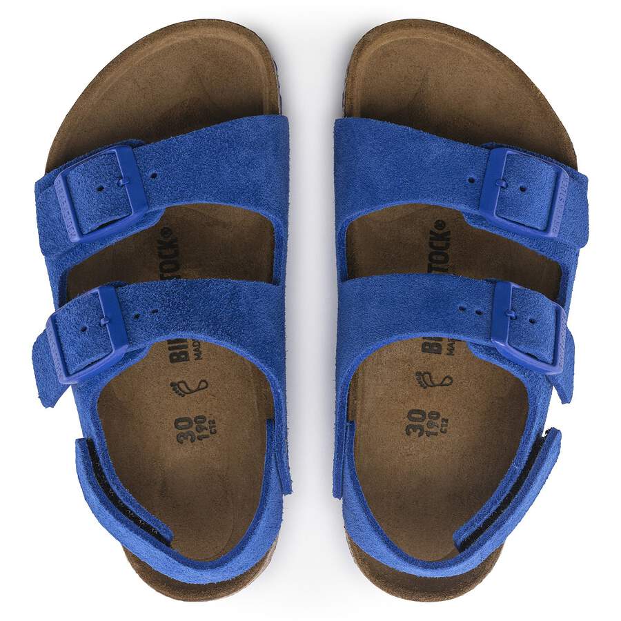Milano HL Suede Kids Suede Leather - Ultra Blue