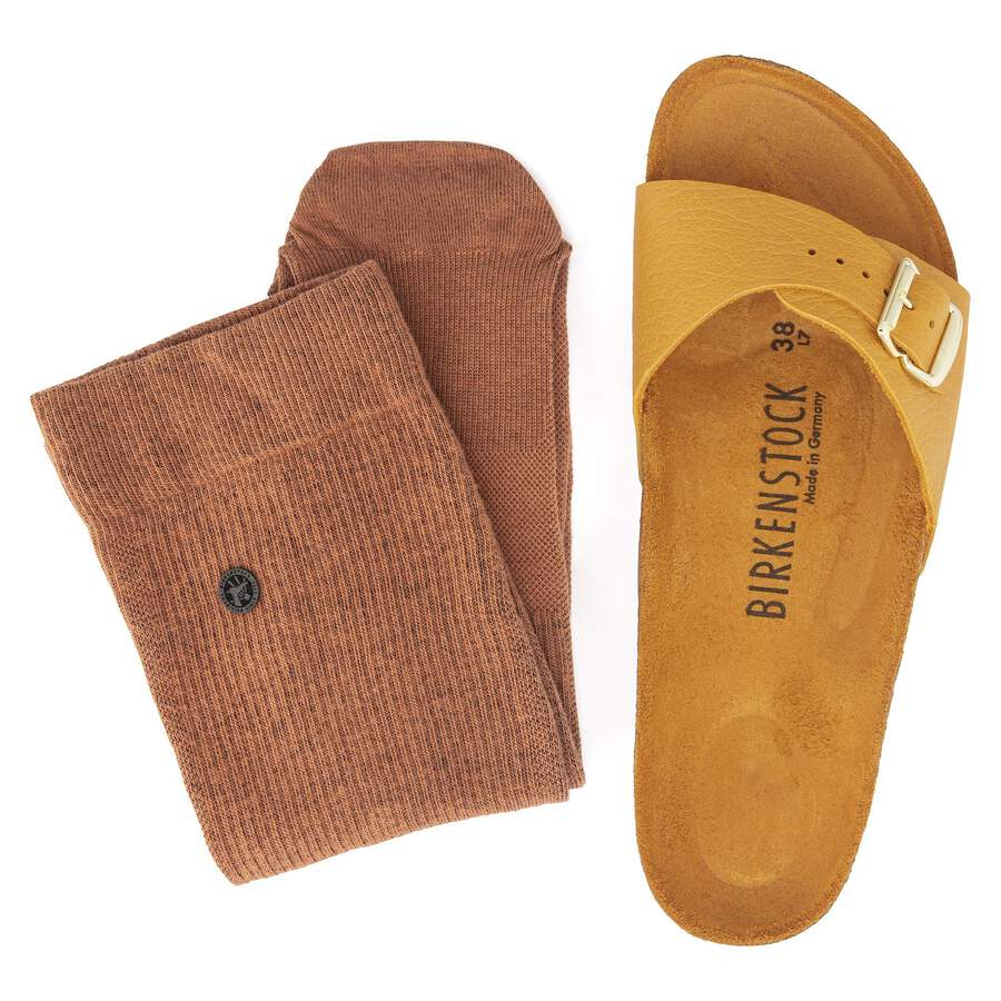 Madrid Natural Leather Coarsely - Brown