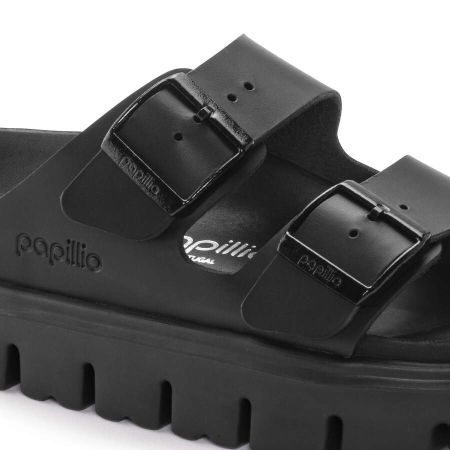 Arizona Chunky Natural Leather - Black
