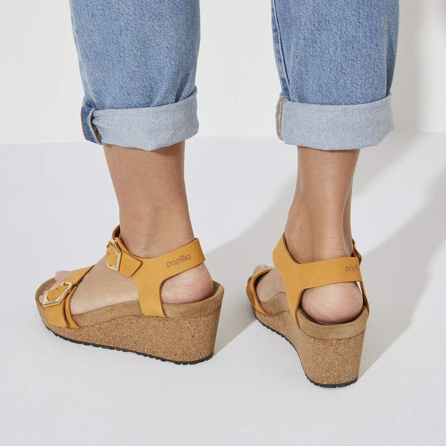 Soley Nubuck Leather - Apricot