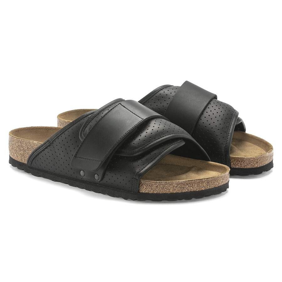 Kyoto Natural Leather - Puff Pack Black