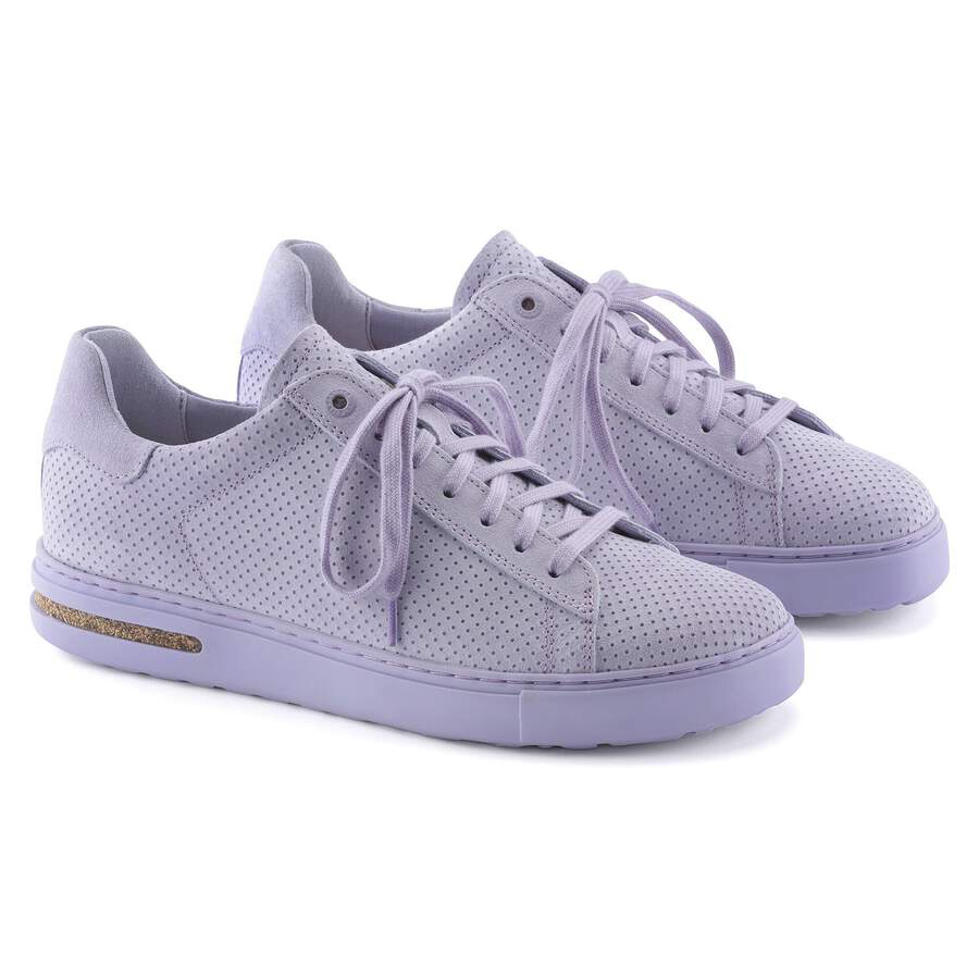 Bend Low Suede Leather Embossed - Purple Fog