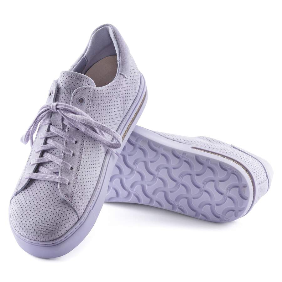 Bend Low Suede Leather Embossed - Purple Fog