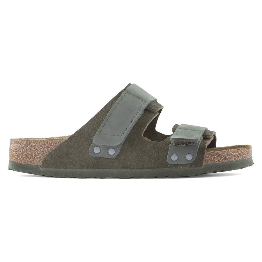 Uji Nubuck Leather/Suede - Thyme