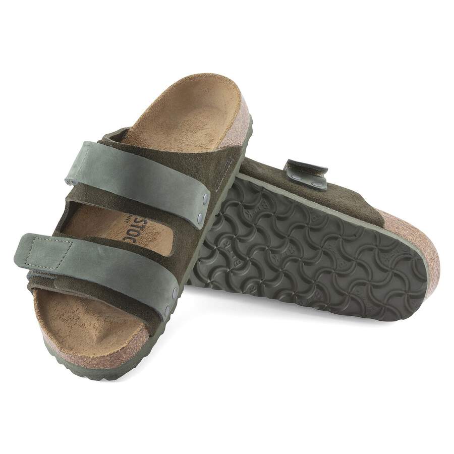 Uji Nubuck Leather/Suede - Thyme