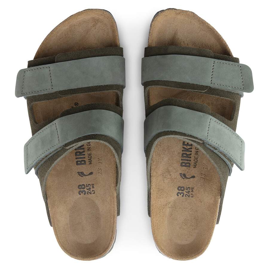 Uji Nubuck Leather/Suede - Thyme
