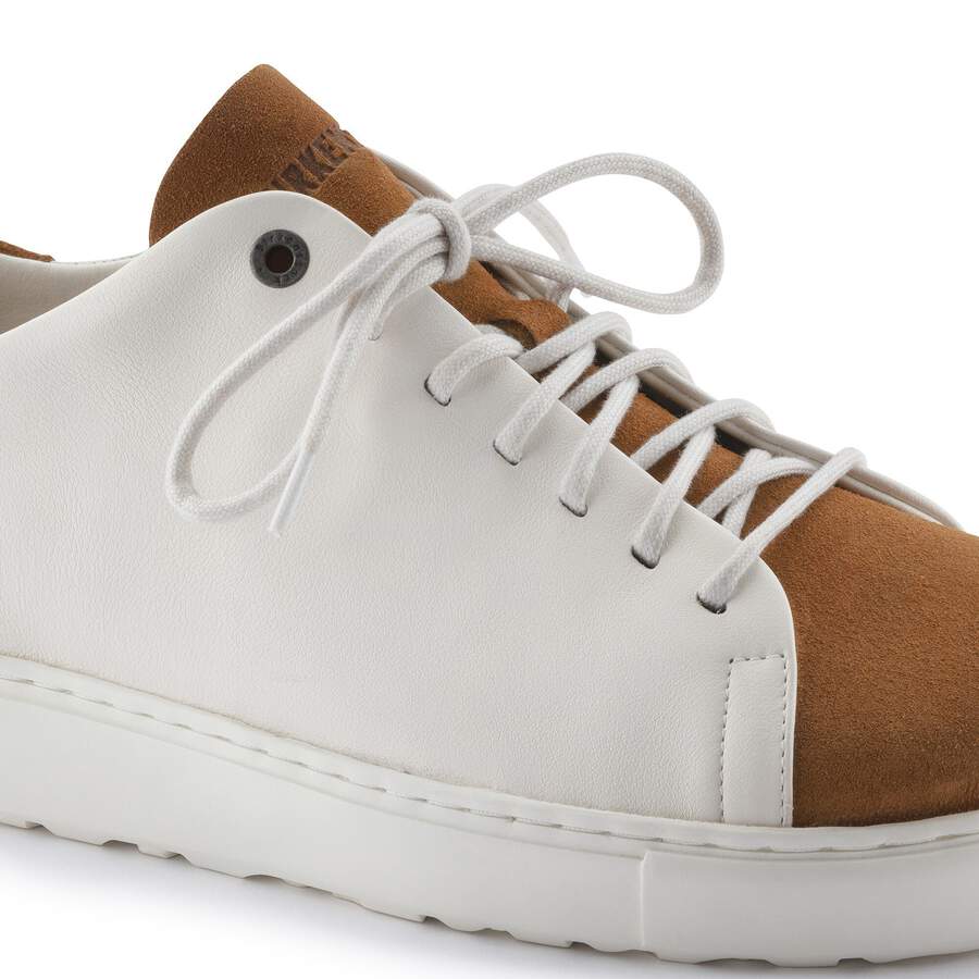 Bend Low Decon Pop Natural Leather Nubuck - Mink/Eggshell