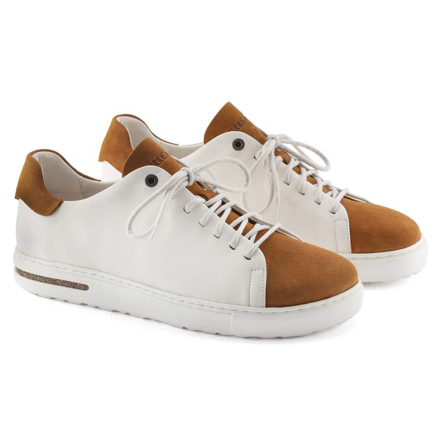 Bend Low Decon Pop Natural Leather Nubuck - Mink/Eggshell