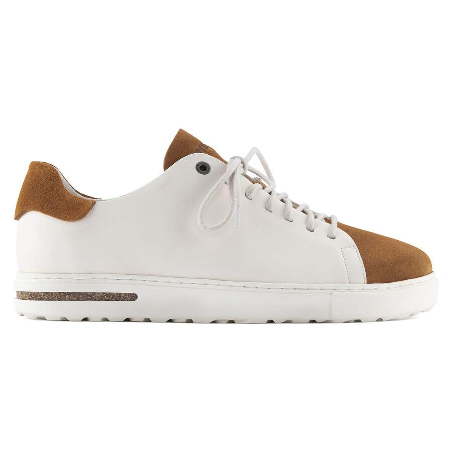 Bend Low Decon Pop Natural Leather Nubuck - Mink/Eggshell