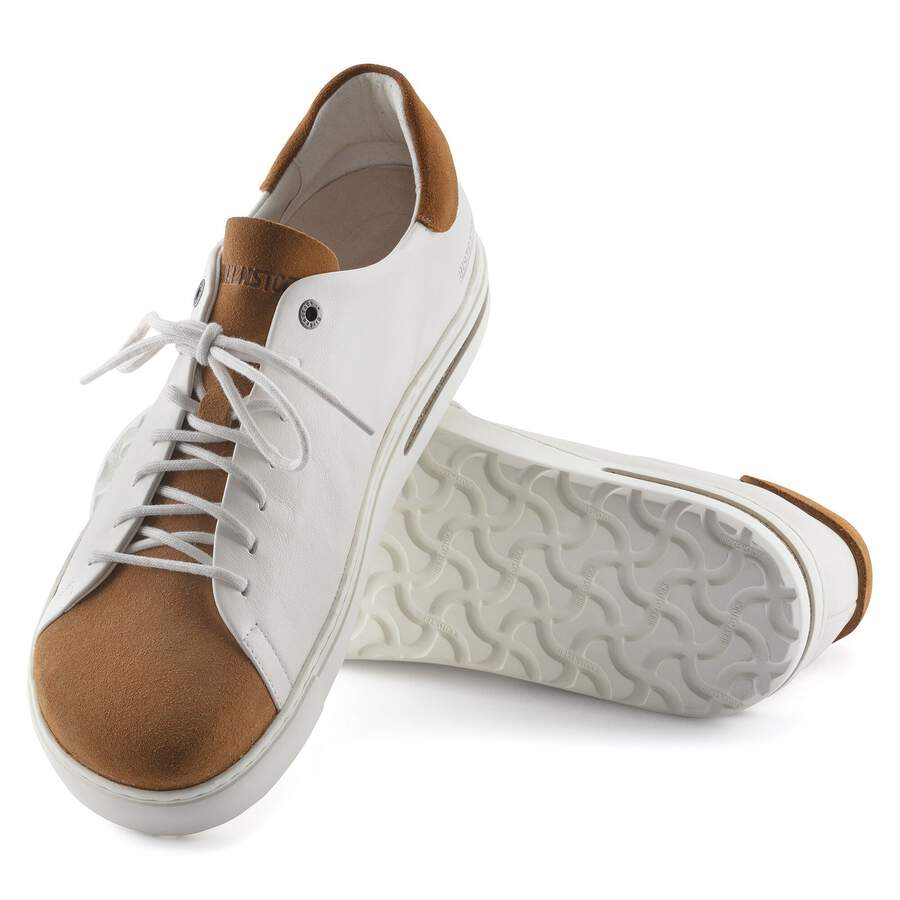 Bend Low Decon Pop Natural Leather Nubuck - Mink/Eggshell