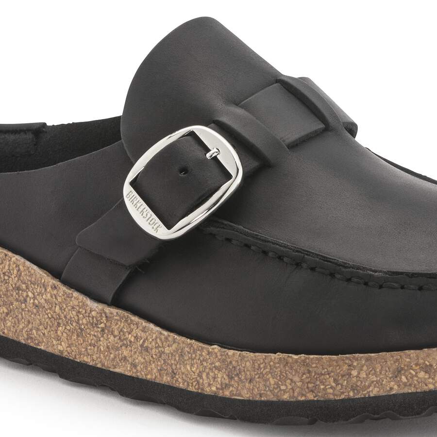 Buckley Natural Leather Oiled - Black