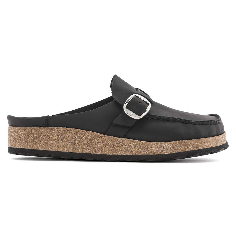 Buckley Natural Leather Oiled - Black