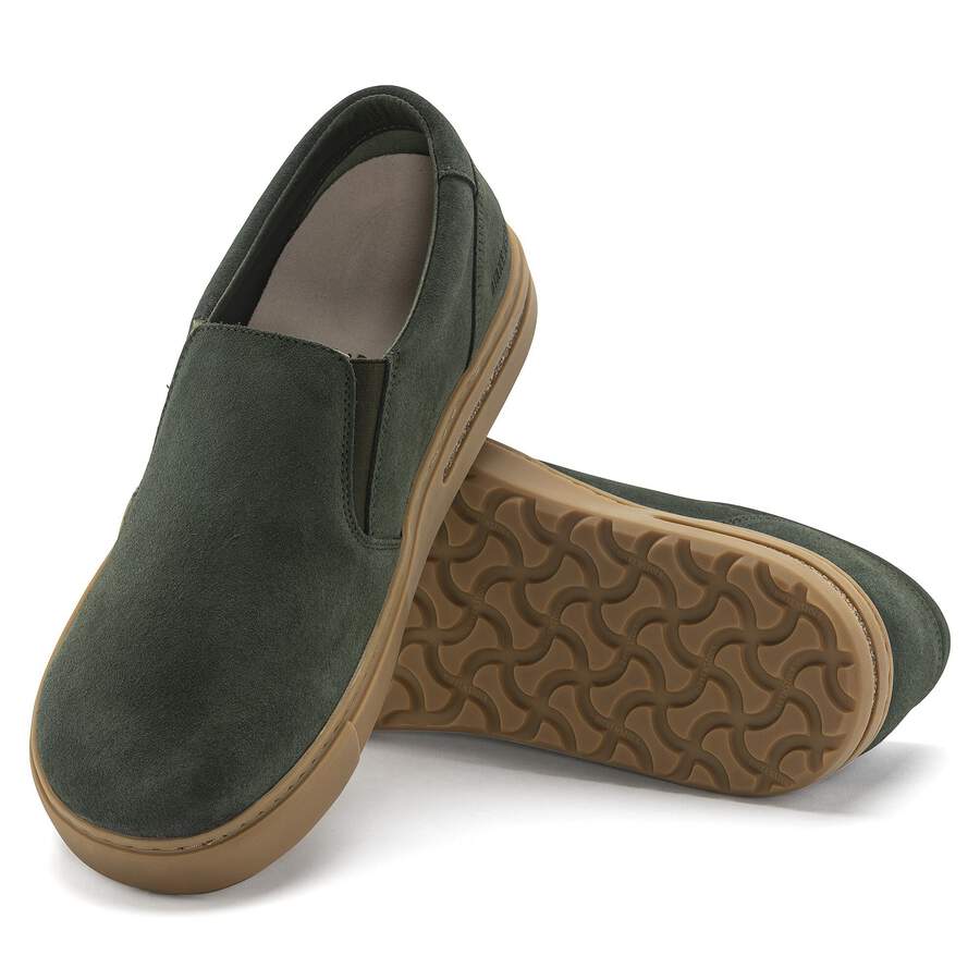 Oswego Suede Leather - Thyme