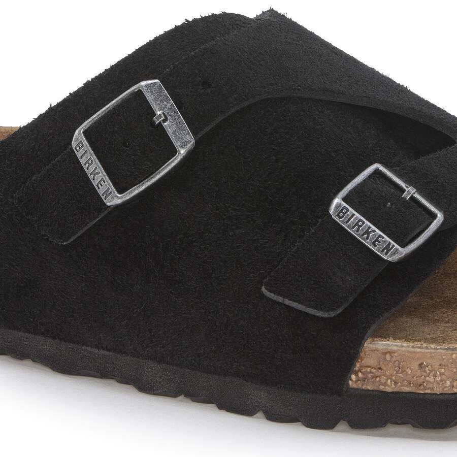 Zürich Suede Leather - Black