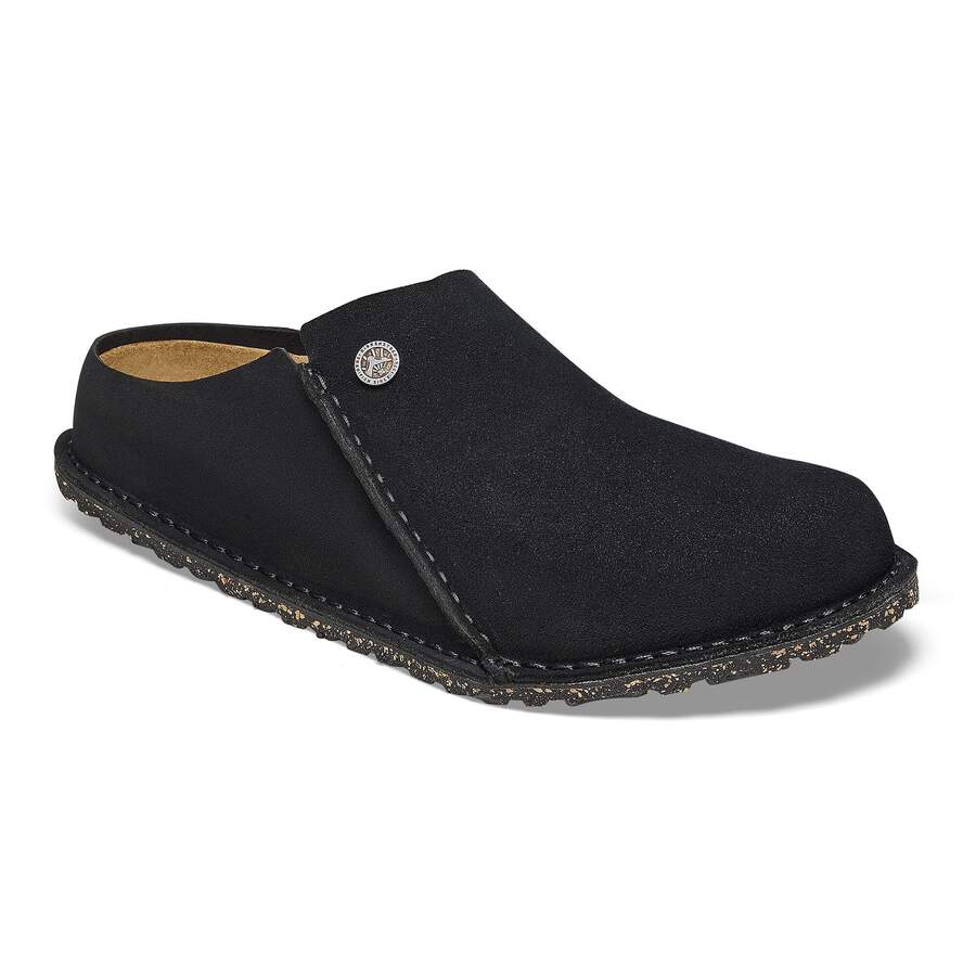 Zermatt Premium Suede Leather - Black