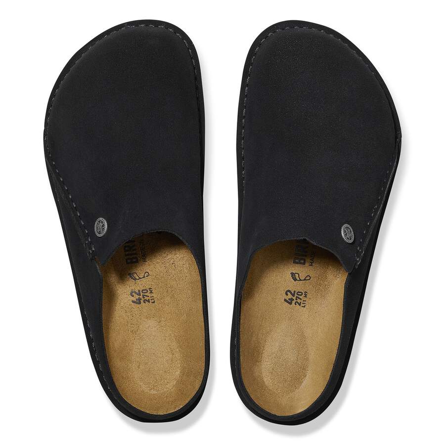 Zermatt Premium Suede Leather - Black