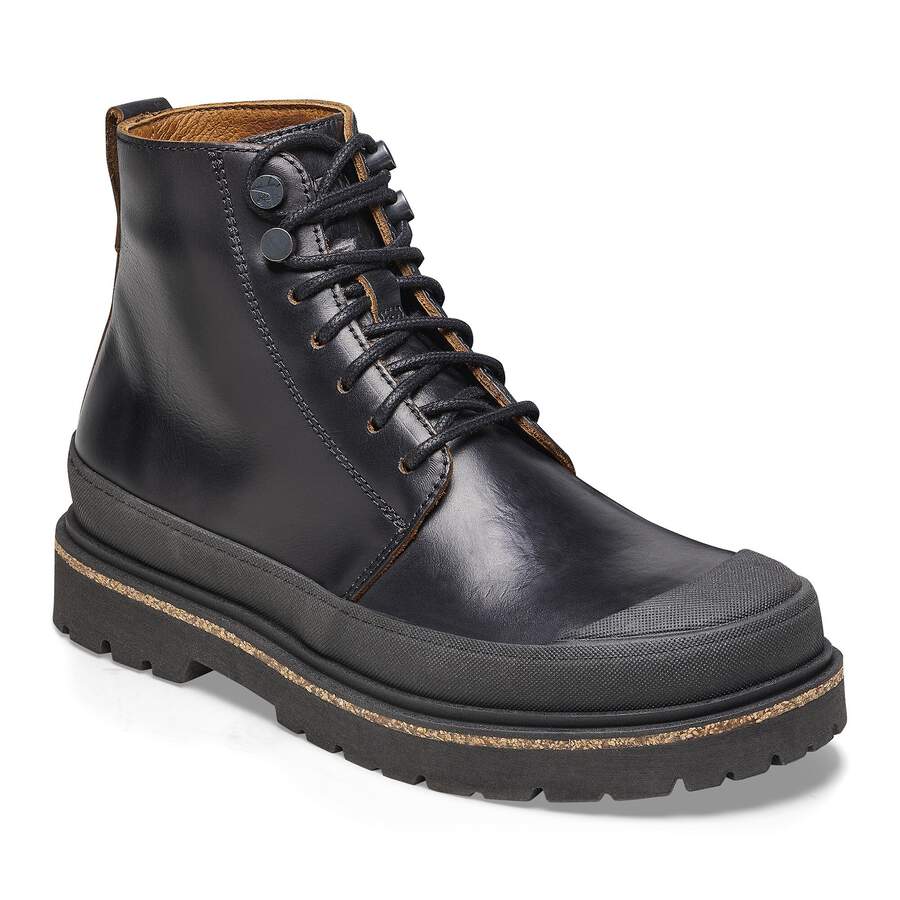 Prescott Women Waxy Leather - Black