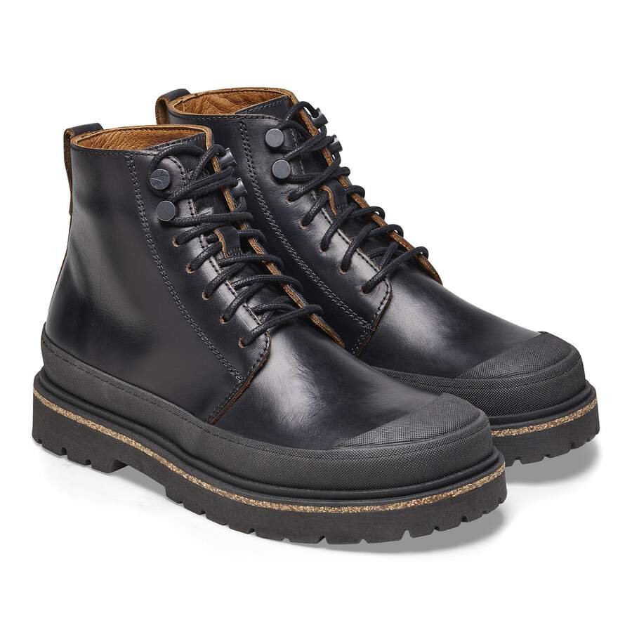 Prescott Women Waxy Leather - Black