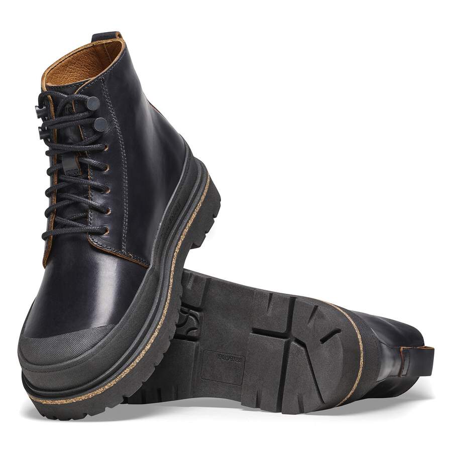 Prescott Women Waxy Leather - Black