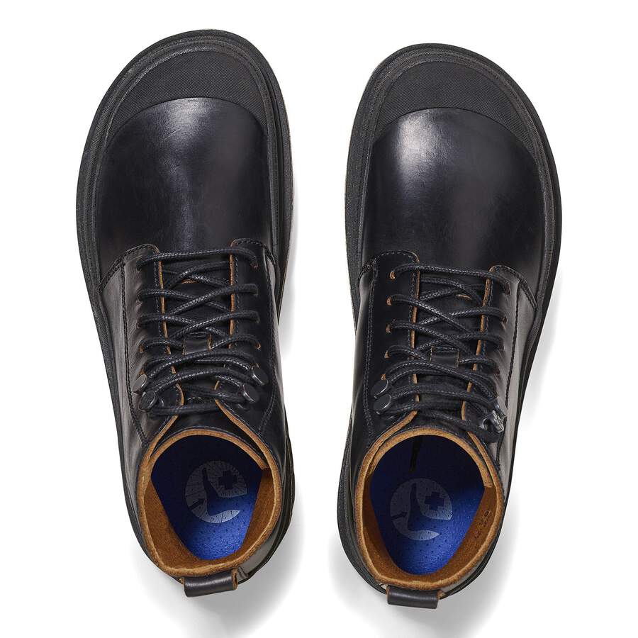 Prescott Women Waxy Leather - Black