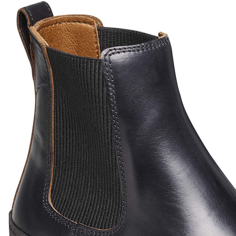 Prescott Slip On Women Waxy Leather - Black