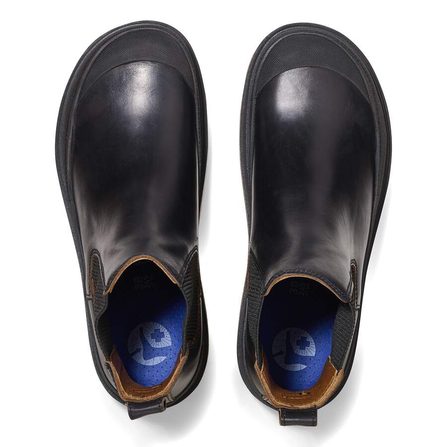 Prescott Slip On Women Waxy Leather - Black