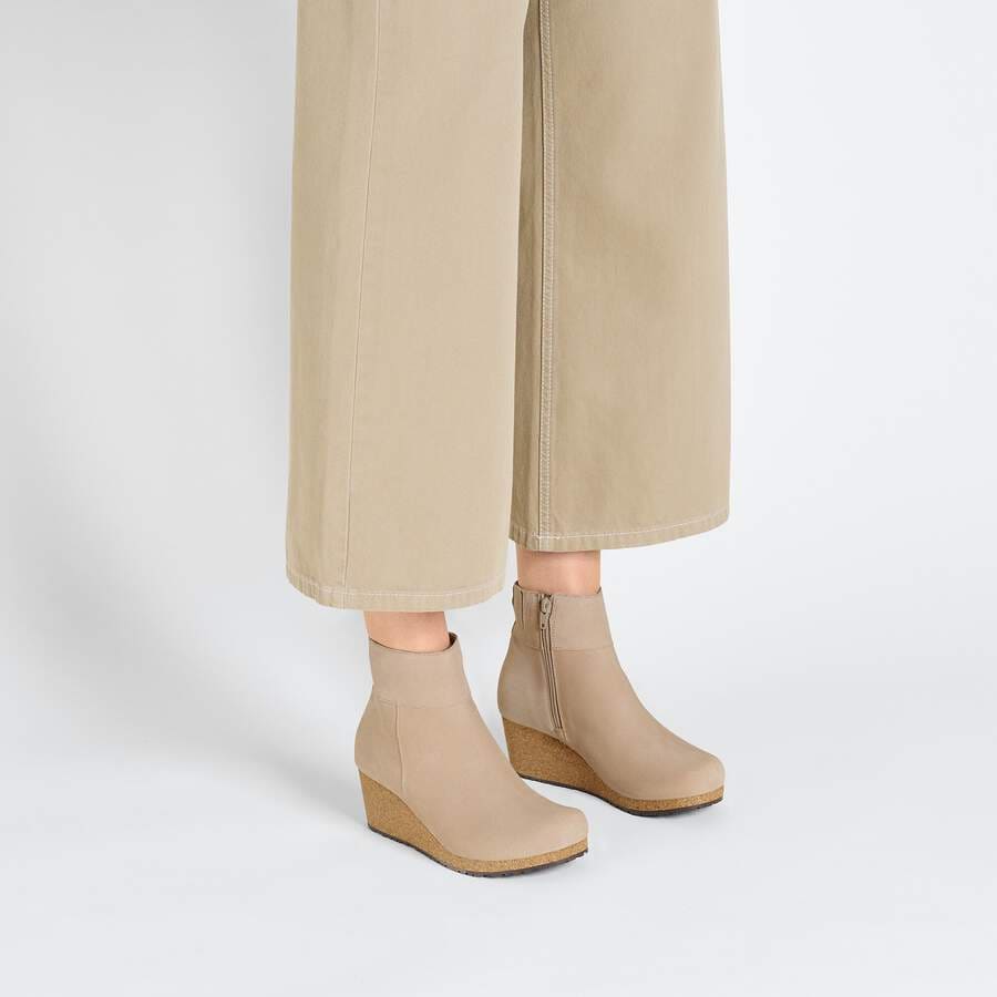 Ebba Suede Leather - Warm Sand