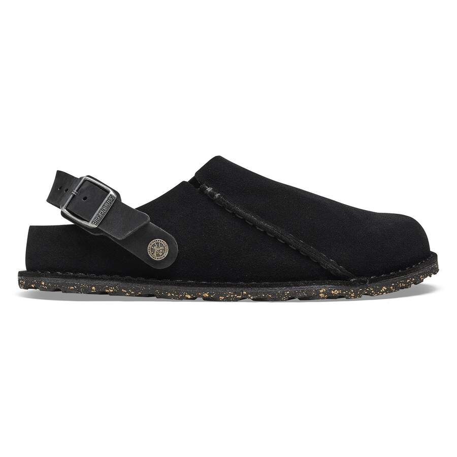 Lutry Premium Suede Leather - Black