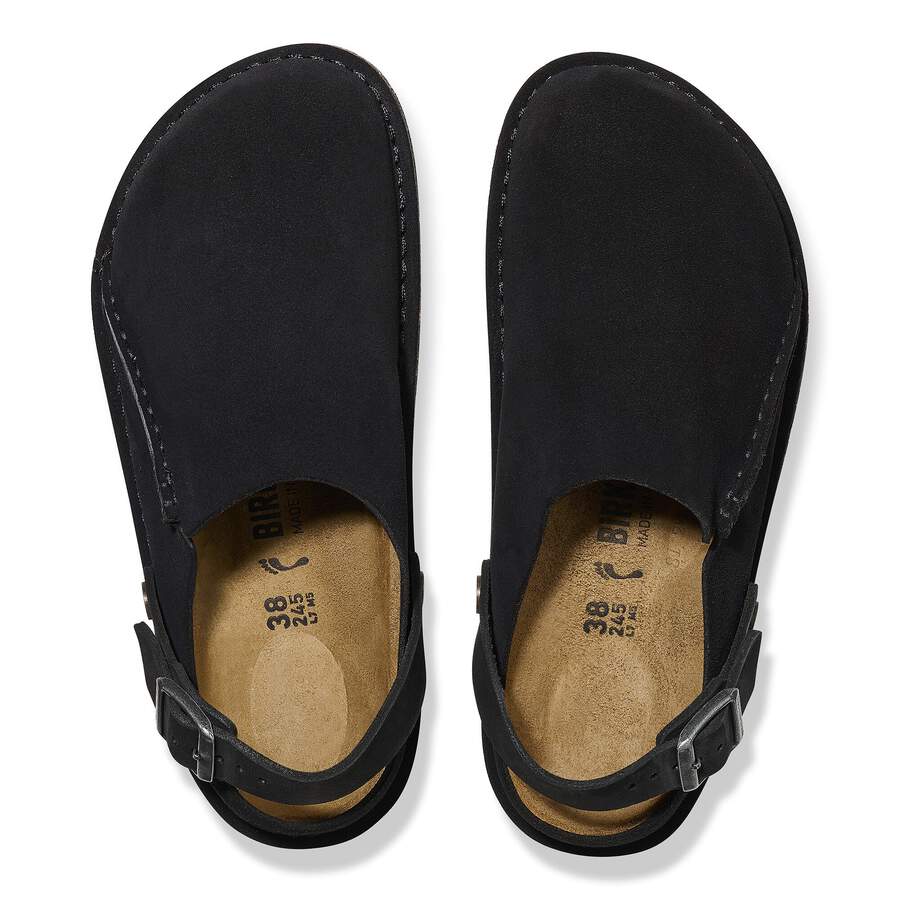 Lutry Premium Suede Leather - Black