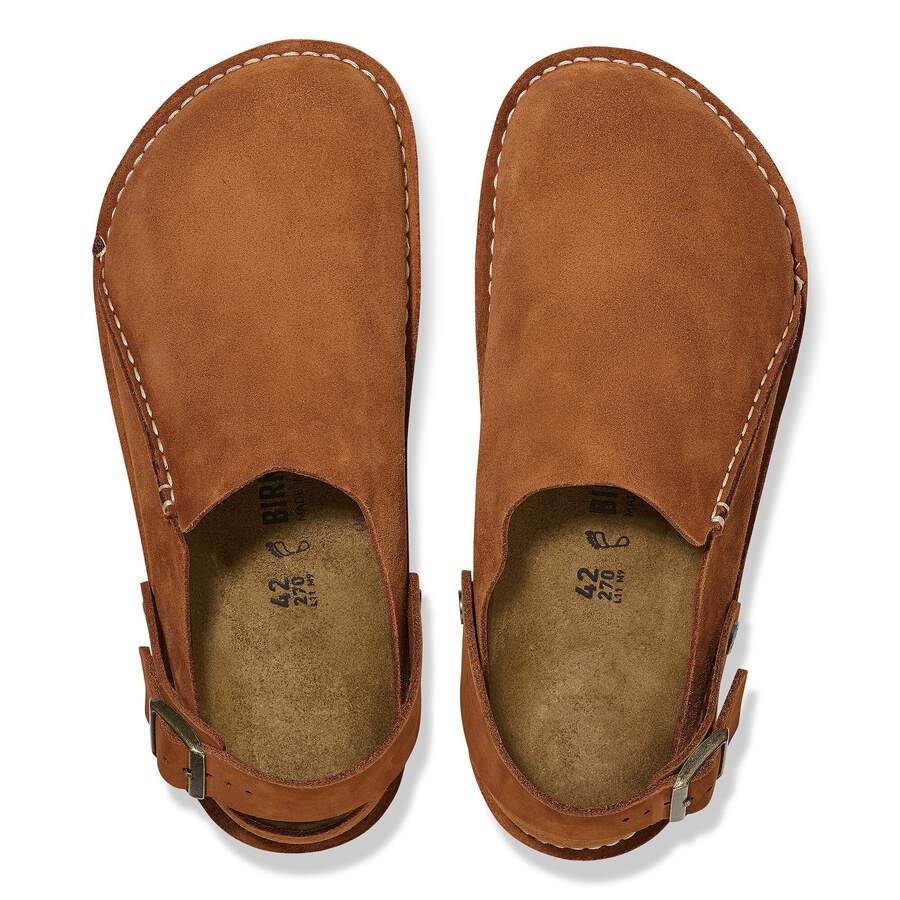 Lutry Premium Suede Leather - Mink