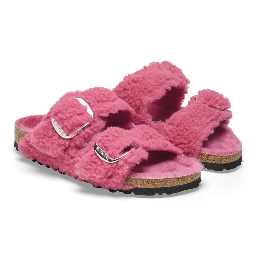 Arizona Big Buckle Fur - Fuchsia Tulip
