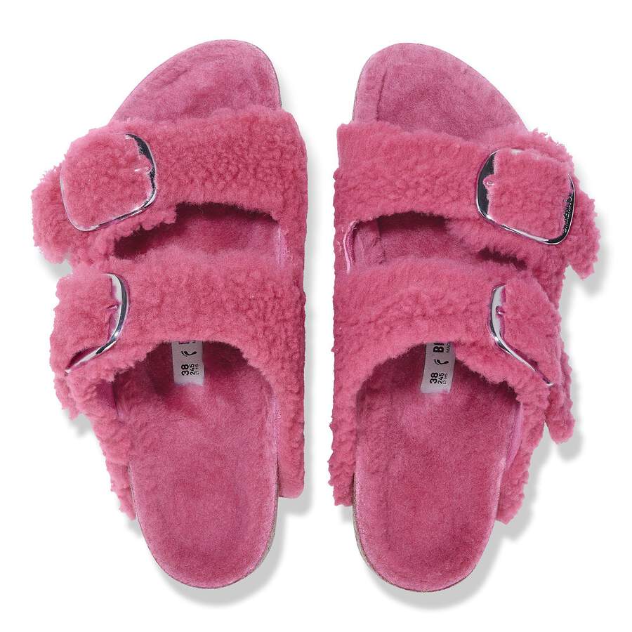 Arizona Big Buckle Fur - Fuchsia Tulip