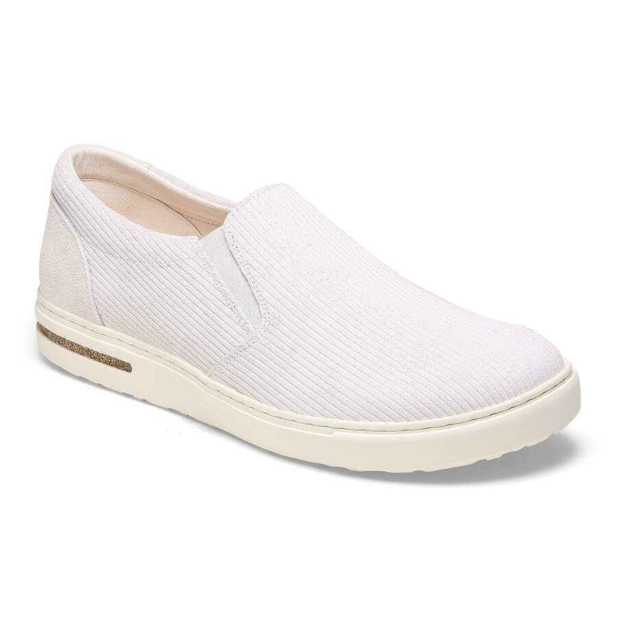 Oswego Suede Leather - Antique White