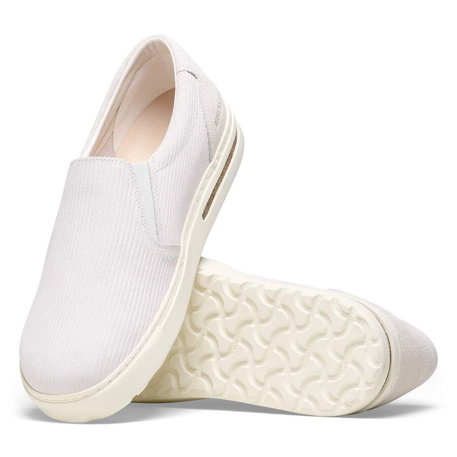 Oswego Suede Leather - Antique White
