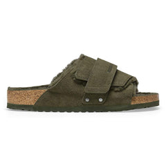 Kyoto Shearling Suede Leather/Fur - Thyme