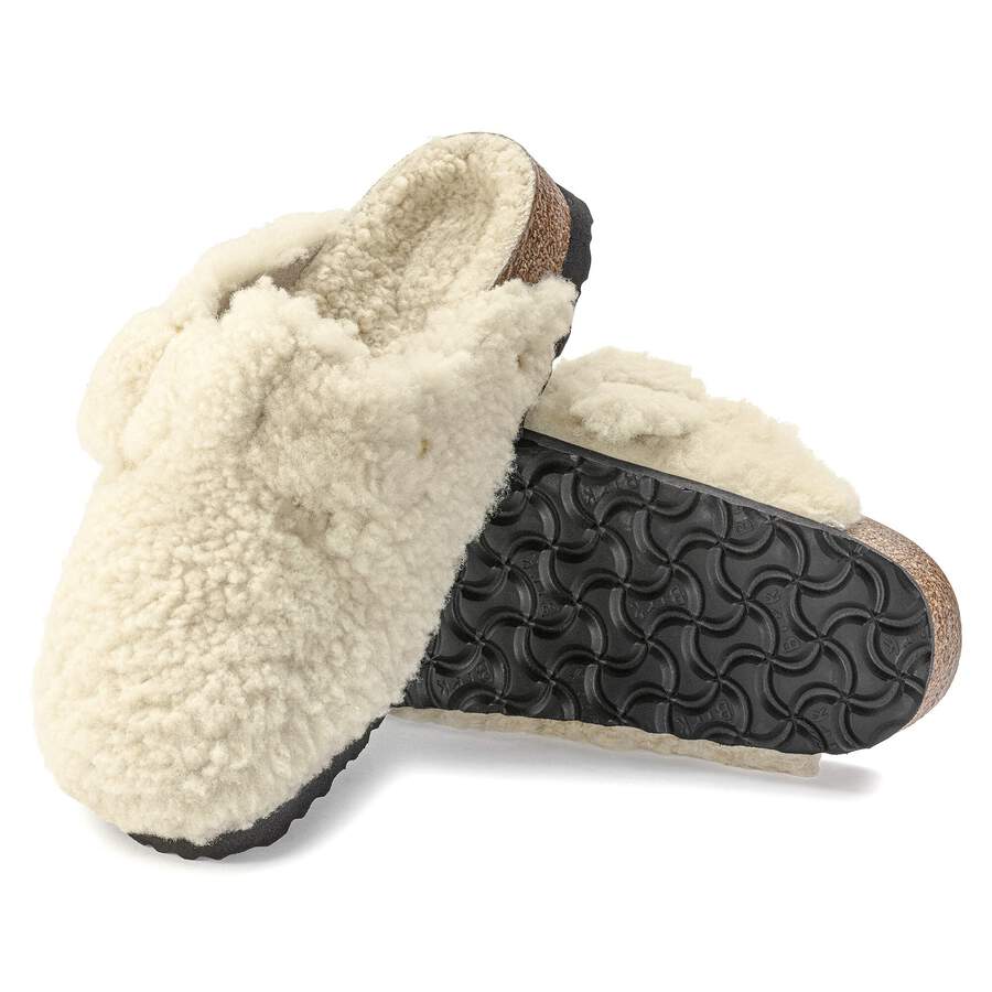Boston Big Buckle Fur - Teddy Eggshell