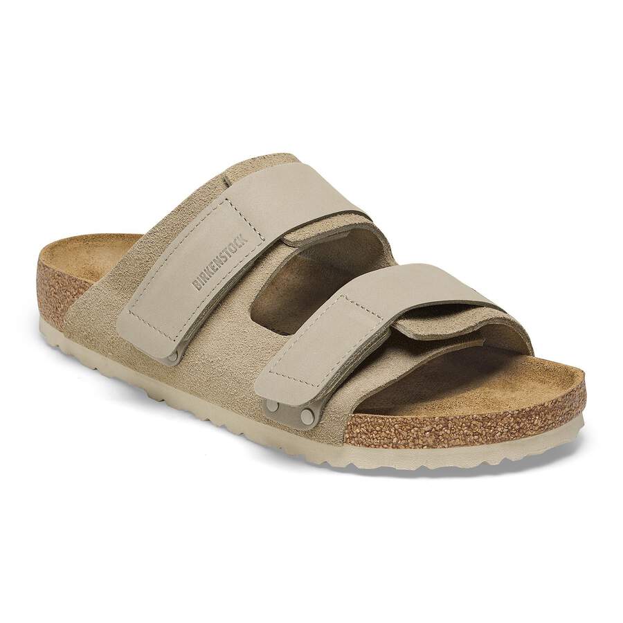 Uji Nubuck Leather/Suede - Taupe