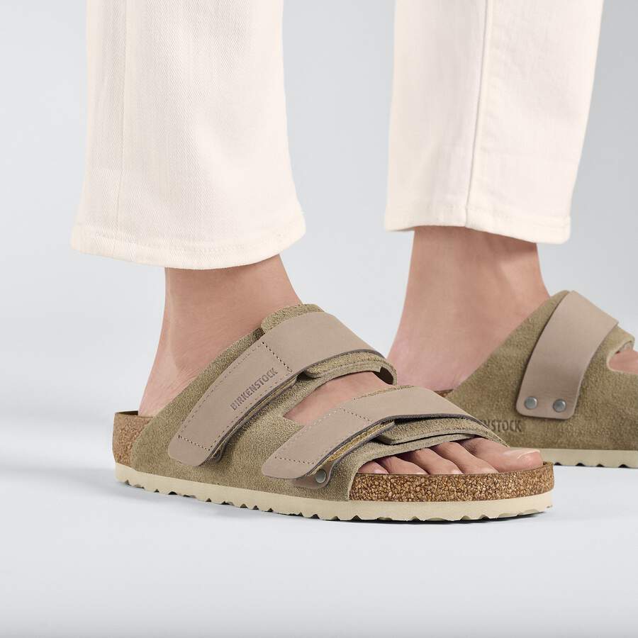 Uji Nubuck Leather/Suede - Taupe