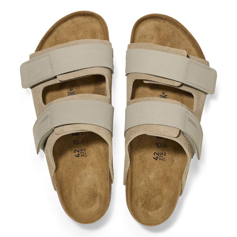 Uji Nubuck Leather/Suede - Taupe